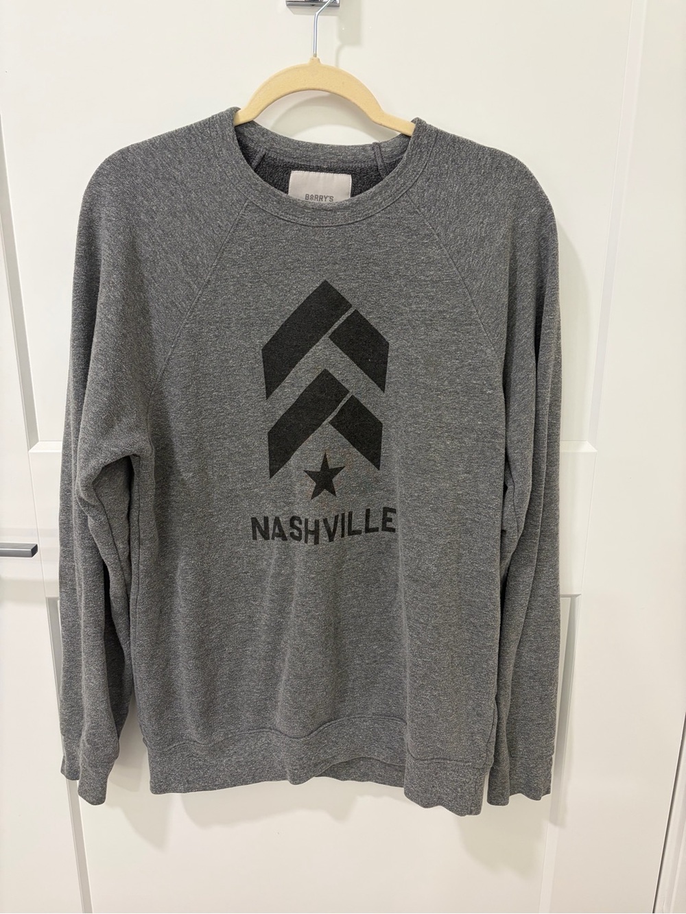 Barry’s Nashville Gray Crewneck Sweatshirt